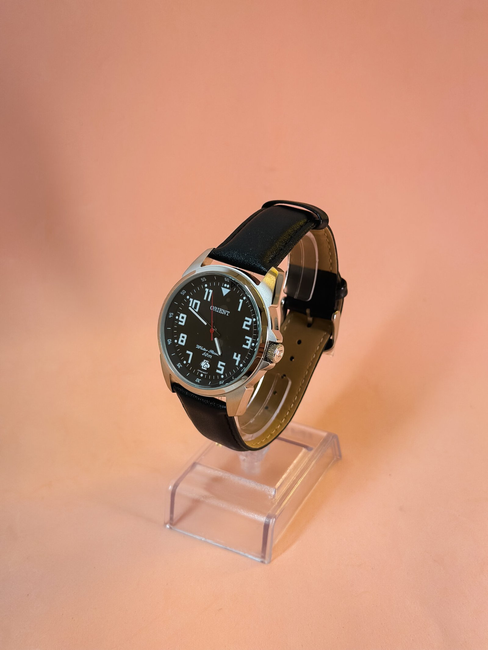 RELÓGIO ORIENT PULSEIRA DE COURO MBSC1031 P2PX