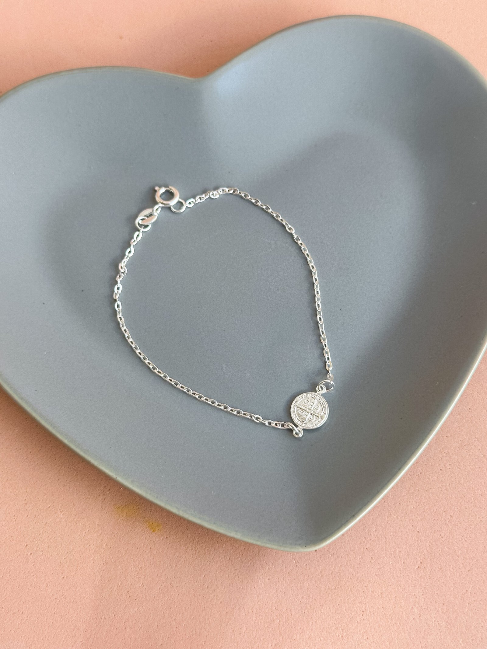 PULSEIRA SÃO BENTO EM PRATA 925