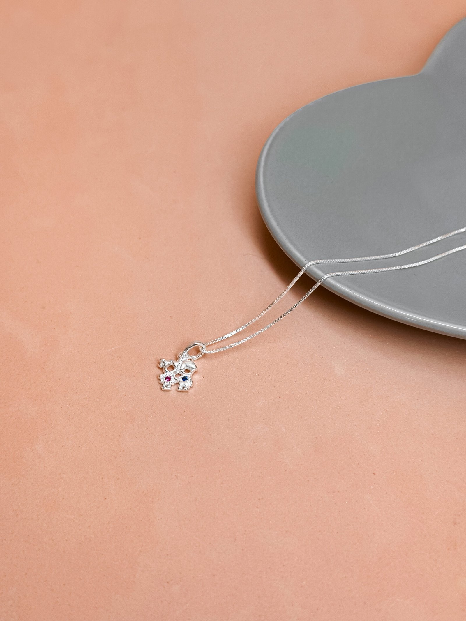 COLAR FILHOS EM PRATA 925 – 45CM