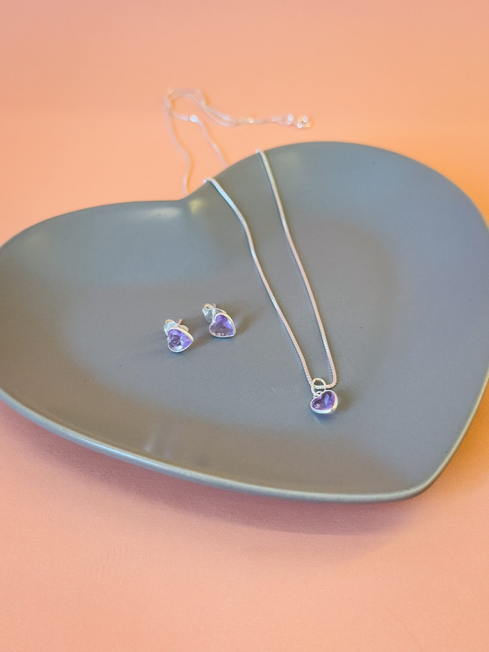 CONJUNTO ORQUÍDEA EM PRATA 925