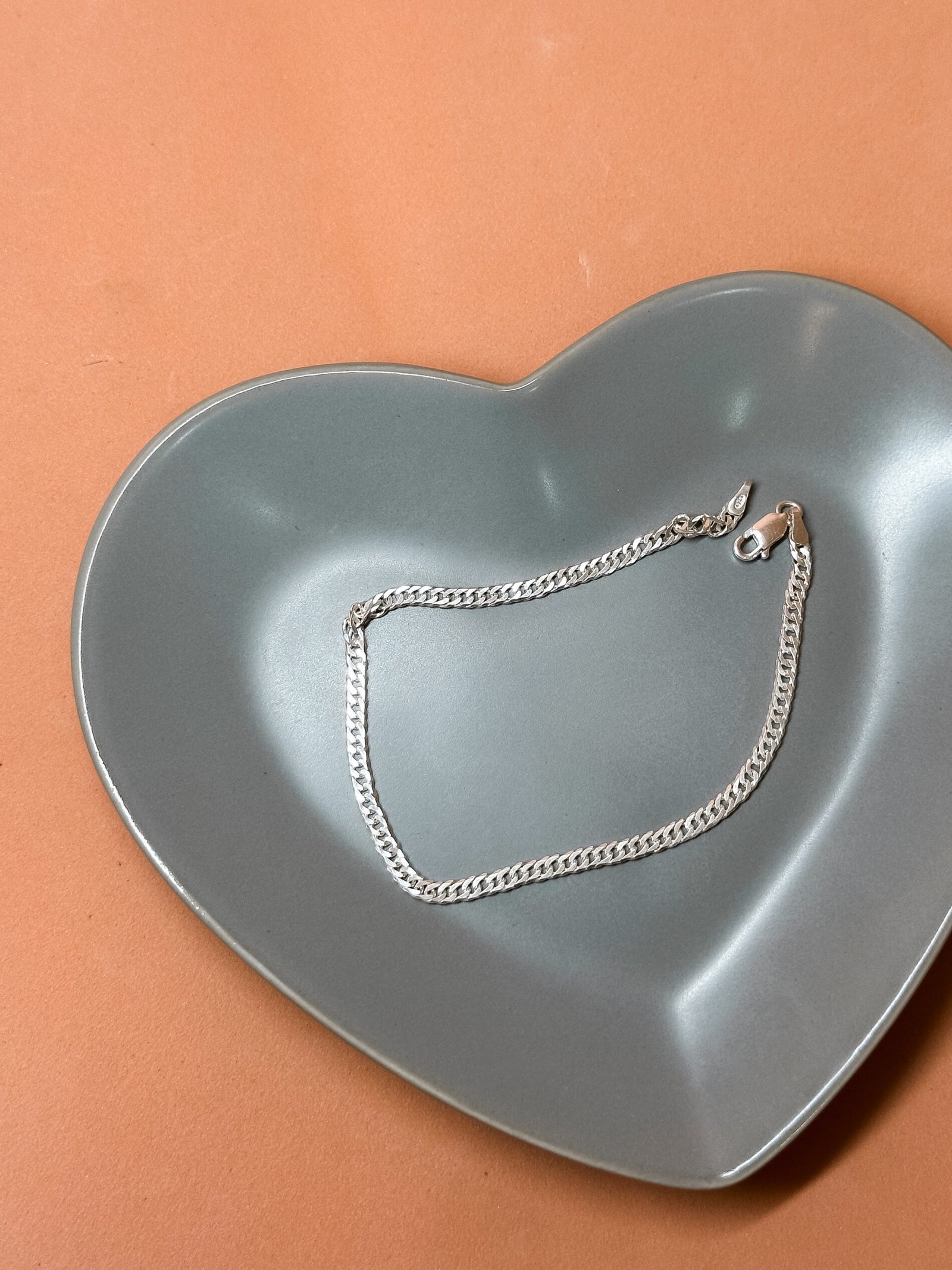 PULSEIRA GRUMET 4MM EM PRATA 925