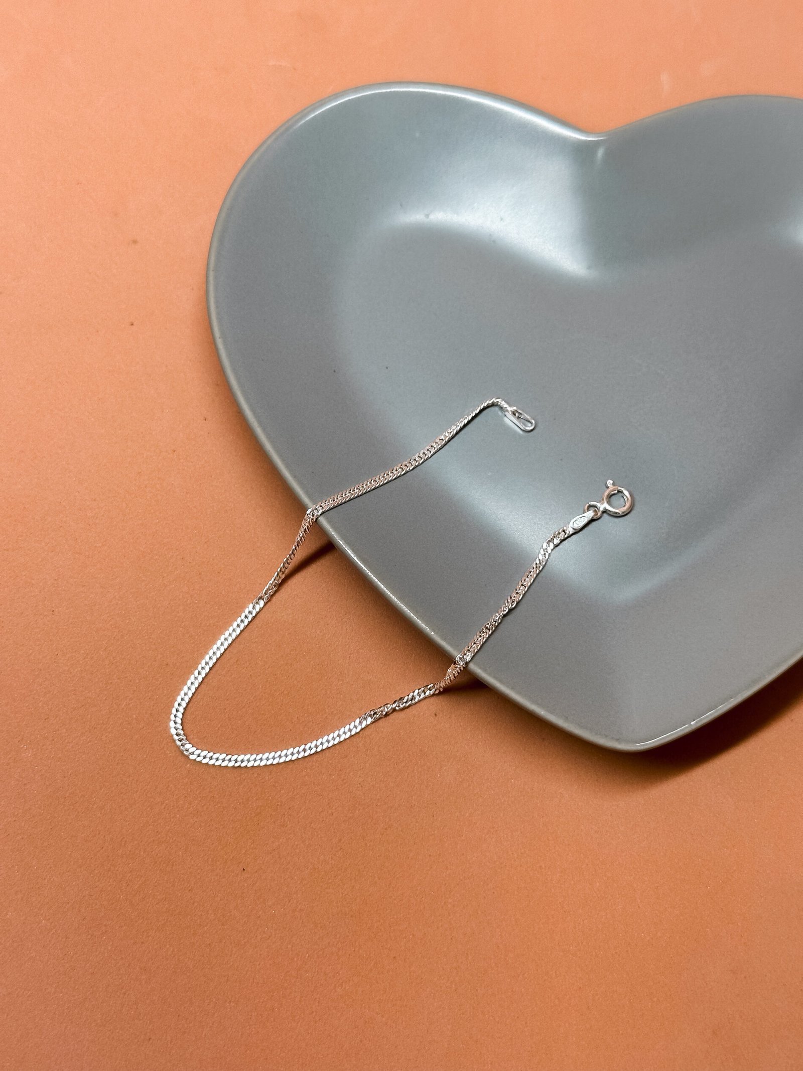 PULSEIRA GRUMET 2MM EM PRATA 925